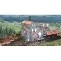 Long Valley Lumber Mill -- Kit - 10 x 6 x 6′ 25.4 x 15.2 x 15.2cm, N, The N Scale Architect 10004