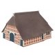Altlander House -- Weathered Kit - 6 x 4-7/8 x 3-13/16′ 15.2 x 12.4 x 9.7cm, HO, Faller Gmbh 130581