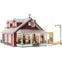 Country Store Expansion - Built-&-Ready Landmark Structures(R) -- Assembled - 7-1/8 x 6-13/16′ , HO, Woodland Scenics 5031