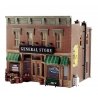 Lubener`s General Store - Landmark Structures(R) -- Kit - 9-13/32 x 8-3/4 x 7-1/2` 23.8 x 22.2 x, O, Woodland Scenics 5890