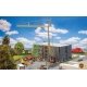 Construction Crane -- Kit - 13-7/8 x 2-15/16 x 12-5/8′ 35.2 x 7.5 x 32cm, HO, Faller Gmbh 120285