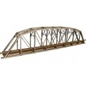 200` Single-Track Heavy-Duty Laced-Parker-Truss Bridge -- Kit - 28-1/4 x 3` 71.8 x 7.6cm, HO, Central Valley 1901