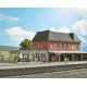 Elbingerode Train Station -- Laser-Cut Kit - 13-3/8 x 4-1/2 x 4-1/8′ 34 x 11.4 x 5.6cm, TT, Busch Gmbh & Co Kg 1960
