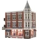 Built-&-Ready(R) Landmark Structures(R) - Lighted - Assembled -- Davenport Department Store - 5-, HO, Woodland Scenics 5039