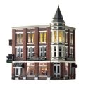 Built & Ready Landmark Structures(R) - Assembled -- Davenport Department Store, N, Woodland Scenics 4938