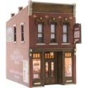Built-&-Ready Landmark Stuctures(R) Assembled -- Sully′s Tavern, HO, Woodland Scenics 5049