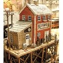 Waterfront Willy`s/Trackside Jack`s -- Kit - 6 x 3-1/2` 15.2 x 8.9cm, HO, Bar Mills LLC 922