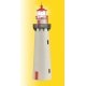 Lighthouse w/LED Beacon -- Kit - 2-1/4` 5.8cm Diameter, 8-3/4` 22.3cm Tall, HO, Kibri 39170