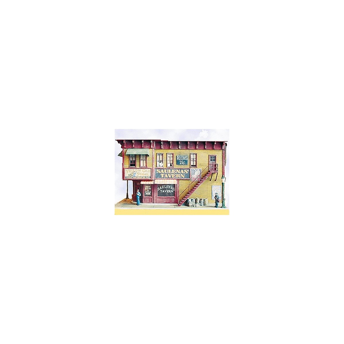 Saulena`s Tavern -- Kit - 6 x 3-1/4` 15.2 x 8.3cm, HO, Bar Mills LLC 932