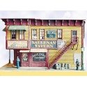 Saulena`s Tavern -- Kit - 6 x 3-1/4` 15.2 x 8.3cm, HO, Bar Mills LLC 932