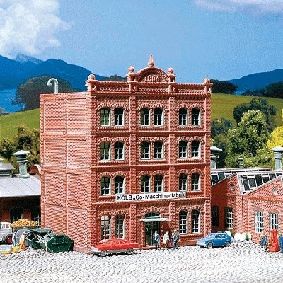 Kolb & Co. Machine Factory -- 3-1/2 x 3-3/8 x 5′ 9.2 x 8.7 x 12.8cm, N, Faller Gmbh 222201