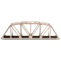 18′ Through-Truss Bridge - Kit -- Code 83 Track (black), HO, Atlas Model Railroad Co. 593
