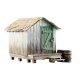 Wood Shack - Built-&-Ready(R) Landmark Structures(R) -- Assembled - 3-7/16 x 1-3/4 x 2-1/2′, O, Woodland Scenics 5858