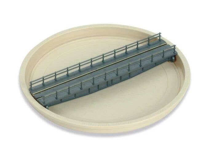 Well-Type Turntable Kit -- Bridge Measures: 5-15/16′ 151mm Long, N, Peco NB55