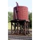 McCabe Lumber Rail Facility Series - Kit (Laser-cut Wood) -- 20,000-Gallon Open-Top Water Tank - Standard, HO, B.T.S. 27490