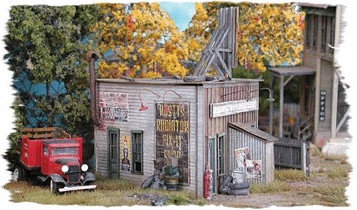 Rusty′s Radiator Co. -- Kit, HO, Bar Mills LLC 832