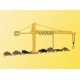 Timber Yard & Crane -- 10-1/4 x 1-3/8 x 5-5/16′ 26 x 3.5 x 13.5cm, HO, Kibri 39817