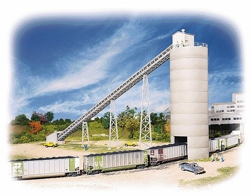 Western Flood Loader -- Kit - 16 x 2-7/16 x 9-5/8′ 42.5 x 6.1 x 24.4cm, N, Walthers Cornerstone 3247