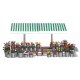 Flower Marketstand - Kit, HO, Busch Gmbh & Co Kg 1072