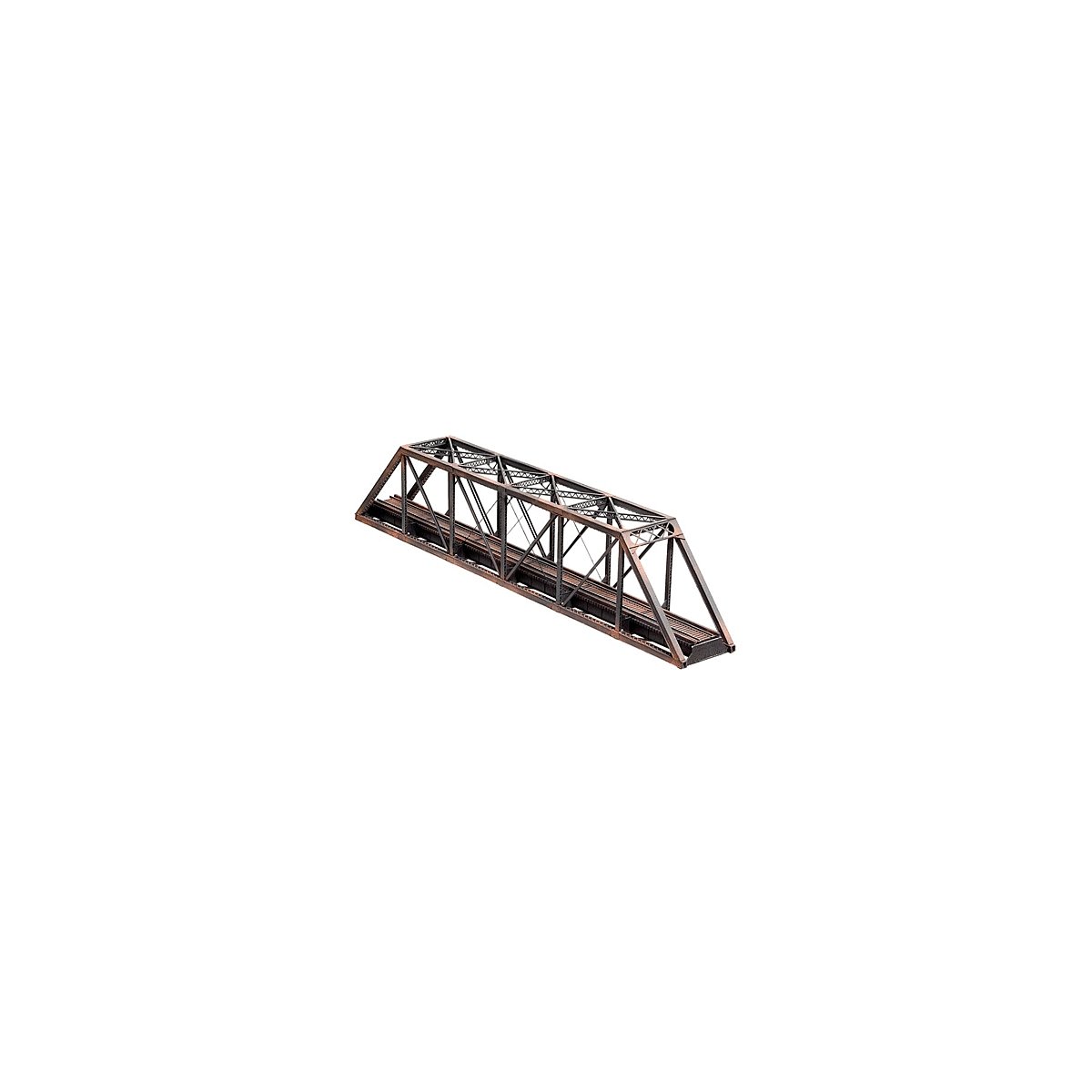 Through-Truss - Single Track - Kit -- Lattice-Style Portals - 11-15/32` 29.1cm (Scale 153` 46.6m), N, Central Valley 1810