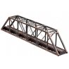 Through-Truss - Single Track - Kit -- Lattice-Style Portals - 11-15/32` 29.1cm (Scale 153` 46.6m), N, Central Valley 1810