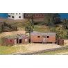 Plasticville U.S.A.(R) Classic Kits -- Hobo Jungle (Two Shacks, Boxcar & Outhouse), O, Bachmann Industries 45983