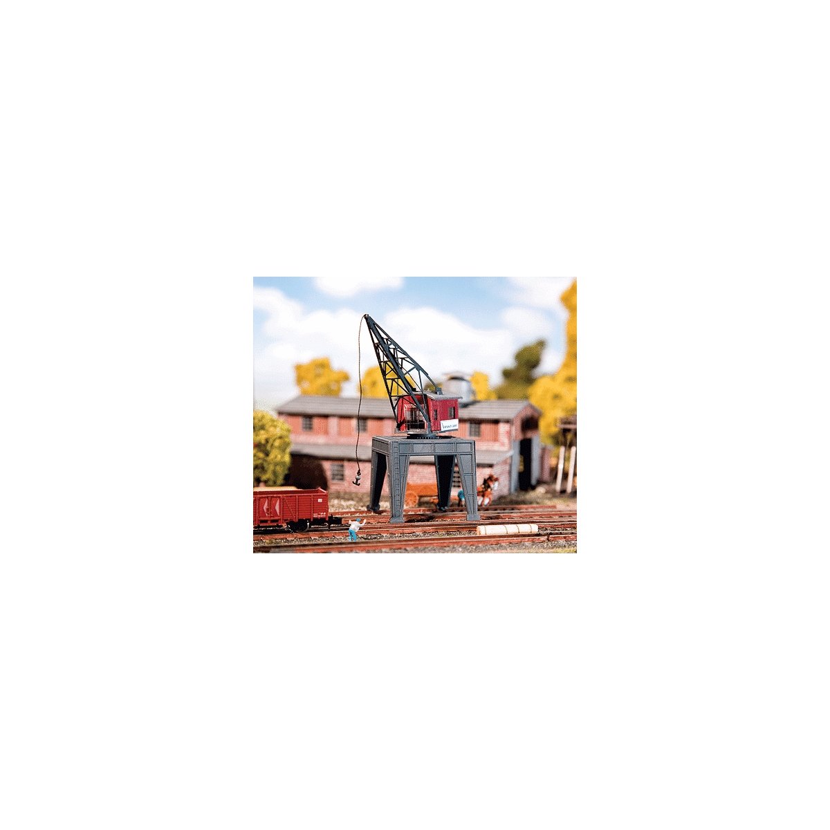 Small Portal Crane Kit -- 2-15/16 x 1-15/16 x 4-3/16′ 7.5 x 5 x 10.7cm, N, Faller Gmbh 222200