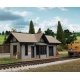 Golden Valley Depot -- Kit - 4 x 2-1/8 x 2′ 10.1 x 5.3 x 5cm, N, Walthers Cornerstone 3894