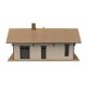 Golden Valley Depot -- Kit - 4 x 2-1/8 x 2′ 10.1 x 5.3 x 5cm, N, Walthers Cornerstone 3894