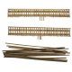 Wood Truss Bridge Parts -- Deck With Stringers 6′ pkg(2), N, Grand Central Scenery TB12