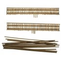 Wood Truss Bridge Parts -- Deck With Stringers 6′ pkg(2), N, Grand Central Scenery TB12