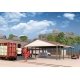 Open Air Intermodal Shed - Transload Facility -- Kit, HO, Walthers Cornerstone 4180