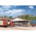 Open Air Intermodal Shed - Transload Facility -- Kit, HO, Walthers Cornerstone 4180