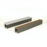 Deck-Girder Bridge w/Open Deck -- Kit - Scale Length: 85′ 25.9m, HO, Micro Engineering 75505