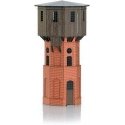 Prussian Water Tower - Laser-Cut Card Kit -- Octagonal Base - 1-3/4 x 1-3/4 x 3-9/16′ 4.5 x 4.5 x 9.1cm, N, Trix 66328