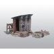 Scenic Details(R) Structure Kit -- Smokehouse - 2-1/2 x 1-3/8′ 6.4 x 3.5cm, HO, Woodland Scenics 213