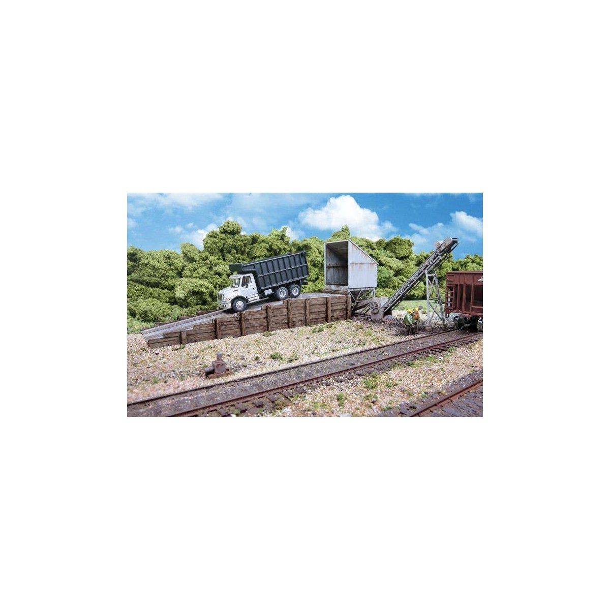 Truck Dump -- Kit, HO, Walthers Cornerstone 4058