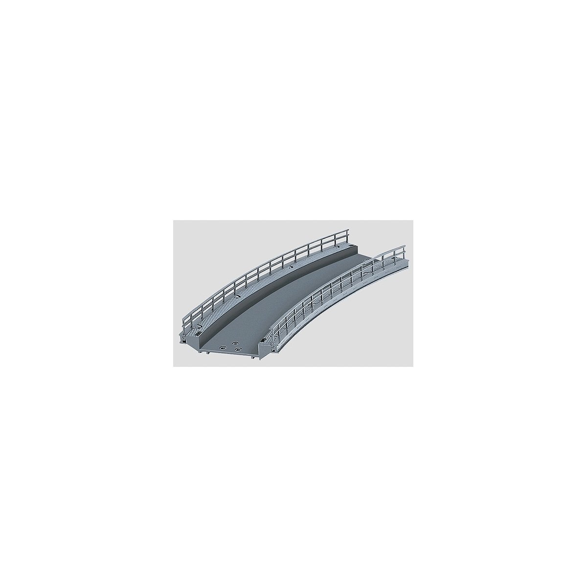 C-Track -- Curved Ramp - 14-3/16′ 36cm, HO, Marklin, Inc 74613