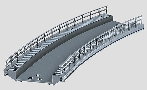 C-Track -- Curved Ramp - 14-3/16′ 36cm, HO, Marklin, Inc 74613