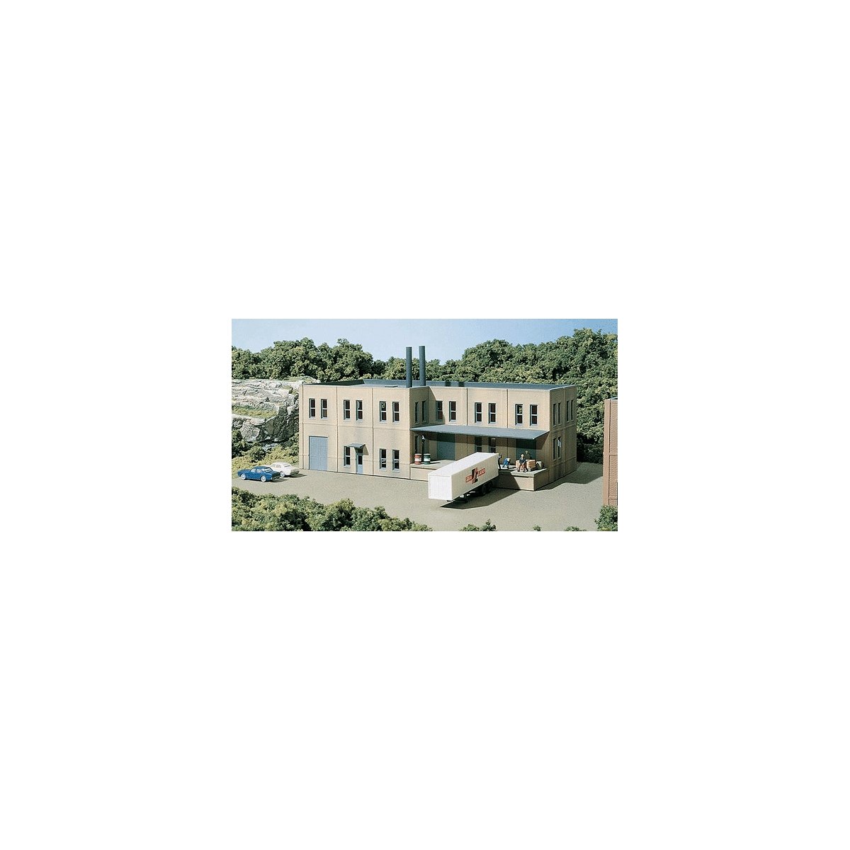 DPM Structure Kits -- Gripp`s Luggage Mfg. - 7-3/4 x 4` 19.7 x 10.2cm, N, Design Preservation Models 50600