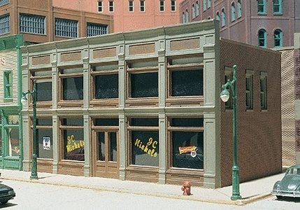 DPM Landmark Structures(R) 100 Series -- J. C. Nickels - Kit 6-3/4 x 4′ 17 x 10.2cm, HO, Design Preservation Models 11700