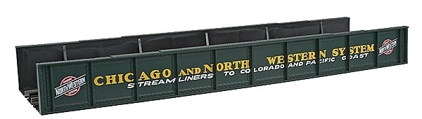 Decorated Plate Girder Bridge w/Code 100 Track -- Chicago & North Western, HO, Atlas Model Railroad Co. 70000000