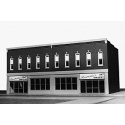 Talltown Buildings -- Rogy`s - 9-1/2 x 4-1/8` 23.7 x 10.3cm, HO, Smalltown USA 6030