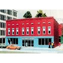 Talltown Buildings -- Rusty`s Graphic Arts 7-7/8 x 4-13/16` 20 x 12.2cm, HO, Smalltown USA 6028