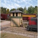 Trackside Signal Tower -- Kit - 1-7/8 x 2-27/32 x 3-5/16′ 4.7 x 7.2 x 8.4cm, HO, Walthers Cornerstone 3556