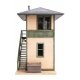 Trackside Signal Tower -- Kit - 1-7/8 x 2-27/32 x 3-5/16′ 4.7 x 7.2 x 8.4cm, HO, Walthers Cornerstone 3556