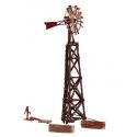 Old Windmill - Built-&-Ready Landmark Structures(R) -- Assembled, N, Woodland Scenics 4936