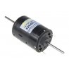Round Can Motor, 12 Volt DC -- 29 x 40mm, Double Shaft 2.4mm Dia. x 24mm, 8,300rpm, ALL, Northwest Short Line 294019