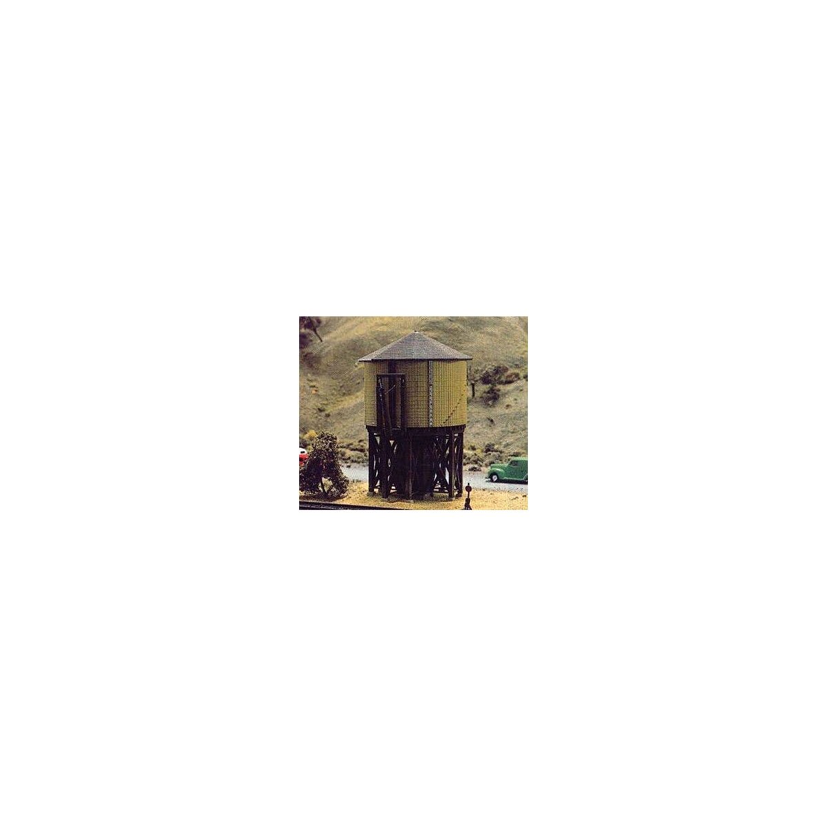 Wood Water Tank -- Kit, N, Tichy Train Group 2600