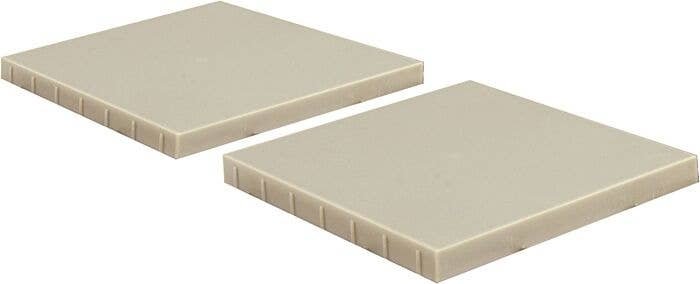 Platform Extension - Kit pkg(6) -- Matches Platform in North American Suburban Station Kit 381-31650, N, Kato USA Inc 31651